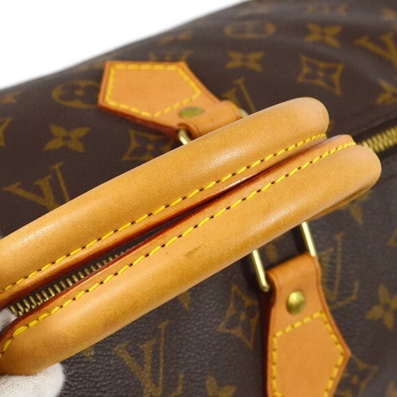 Louis Vuitton Monogram Speedy 40 Duffle Handbag - Picture 13 of 16